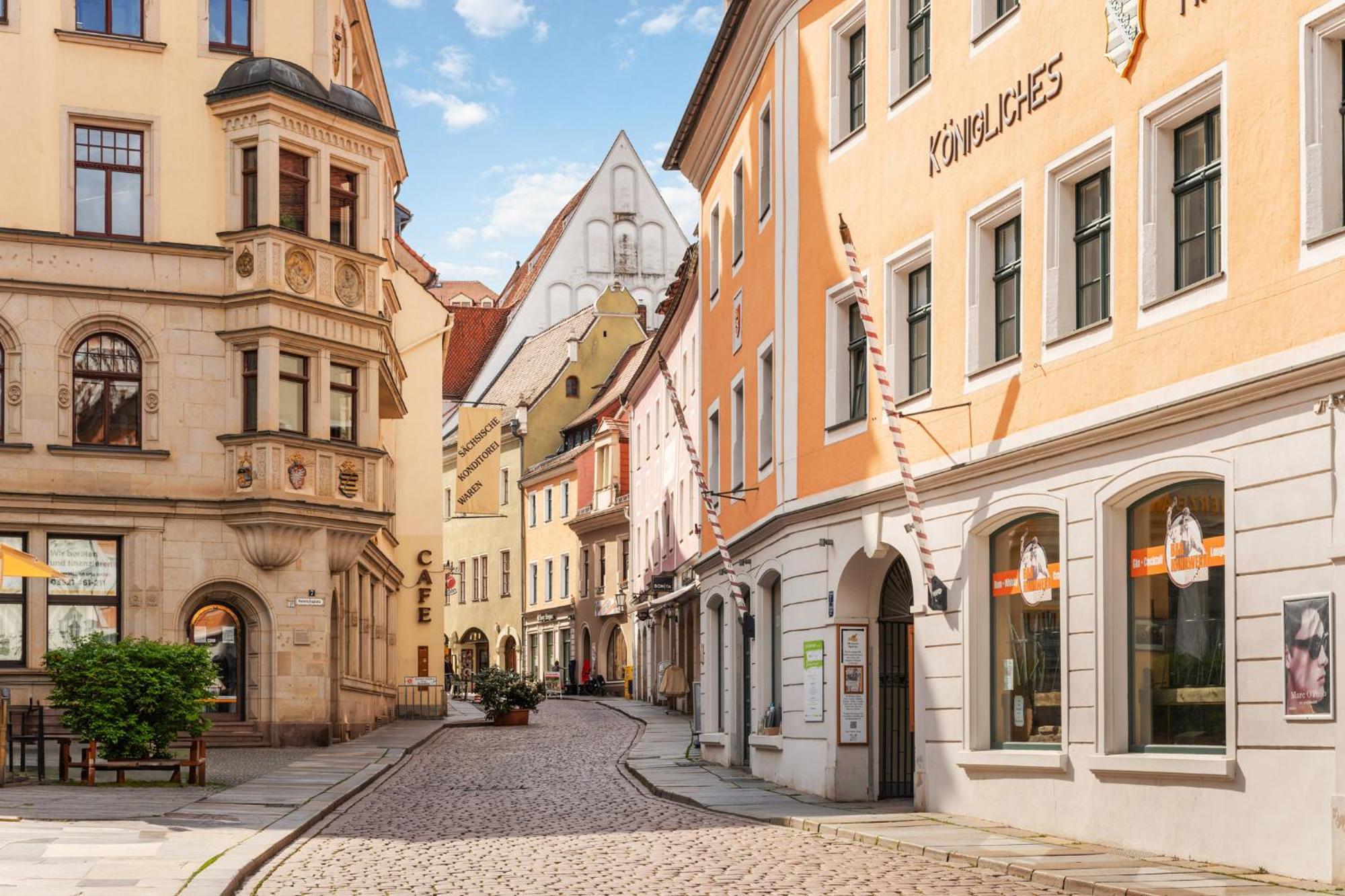Schoene Altstadt Ferienwohnung Gruppen Familien Parkplatz Meißen Zewnętrze zdjęcie